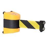 Queue Solutions WallPro Magnetic 400, Orange, 15' Ylw/Blk CAUTION DO NOT ENTER Belt WPM400O-YBC150